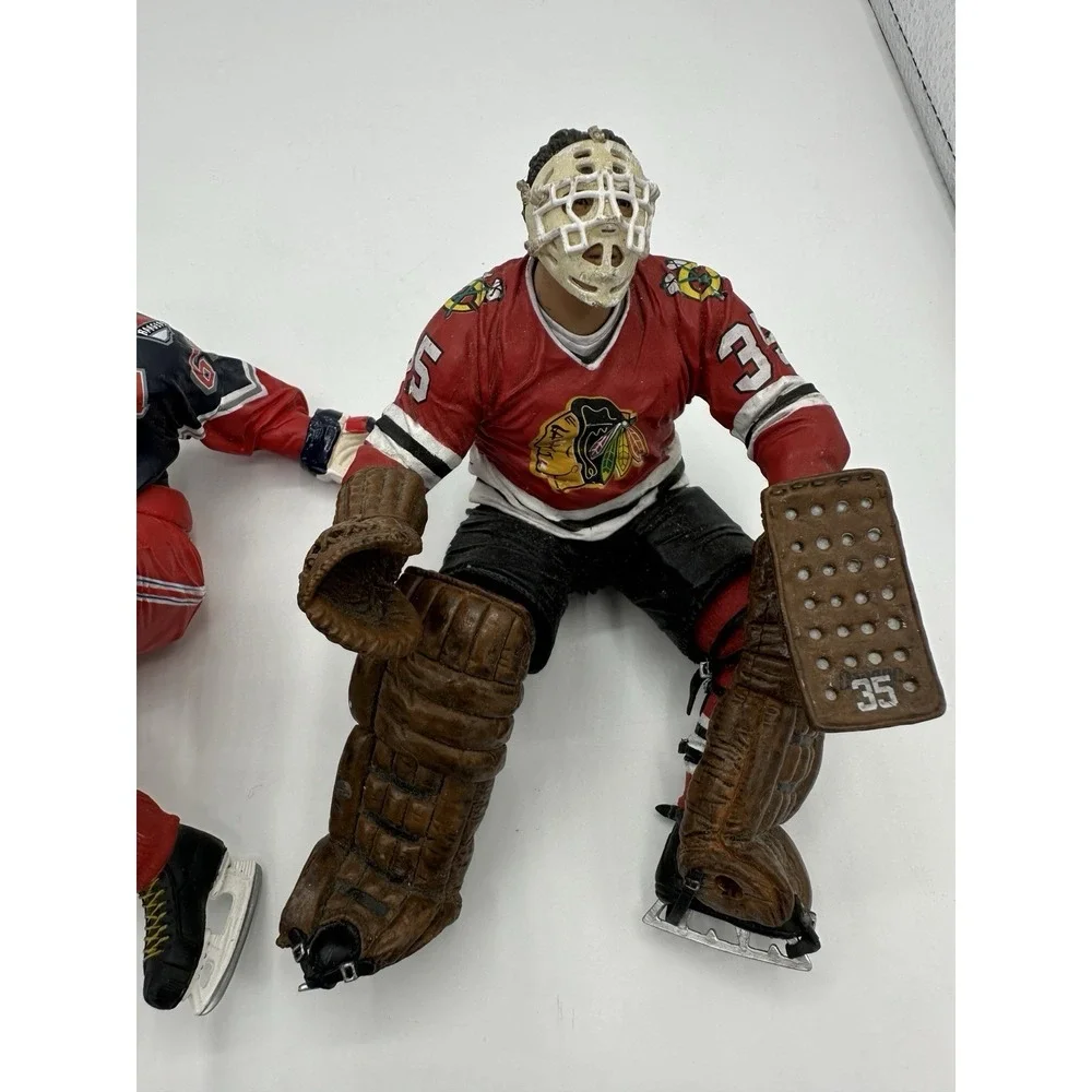 McFarlane NHL Sports Picks Figure Lot 3 Jagr Esposito Aebischer Loose